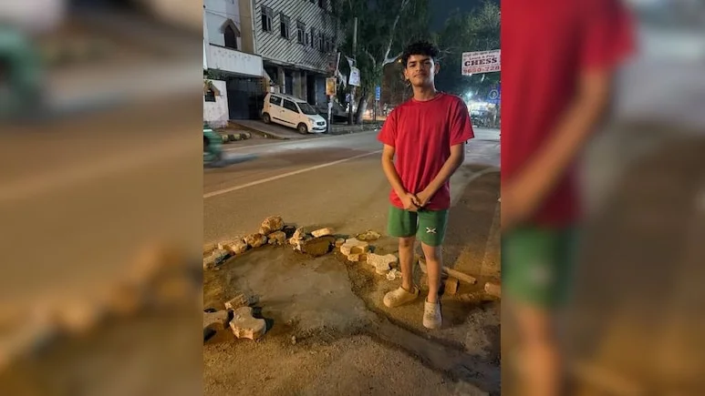 What started with his parents getting injured in a pothole accident has taken 16-year-old Parth