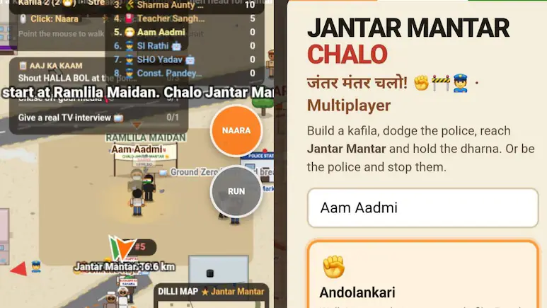 'Jantar Mantar Chalo', A Video Game That Lets You Join A Protest From Home