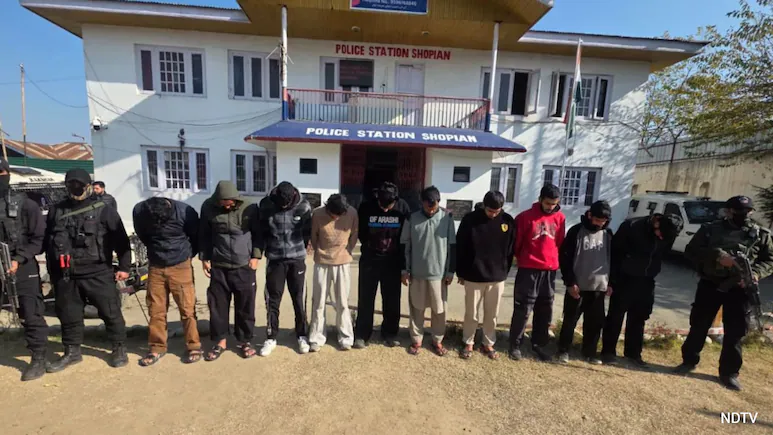 Jail-Linked Terror Finance Module Busted By J&K Police, 10 Arrested