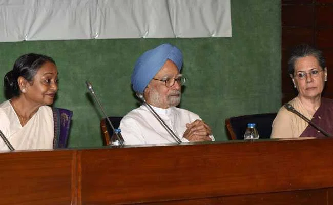 Congress president Mallikarjun Kharge moved the "motion" as Meira Kumar, a former Lok Sabha