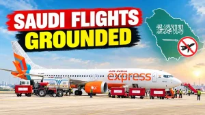 Flight services to Saudi Arabia were grounded for all scheduled flights operated by Air India