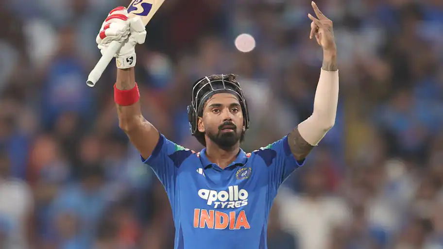 India 351/7 in 50 overs KL Rahul 129 not out, Rohit Sharma 92; Jayden Seales 3-62, Keemo Paul