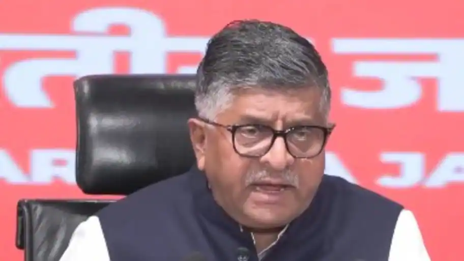 BJP MP and former Union minister Ravi Shankar Prasad said on Saturday that India is “not