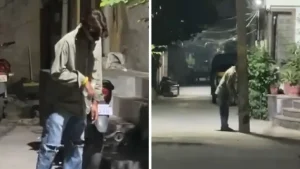 Another video of a young man swaying to and fro, allegedly under the influence of drugs, has