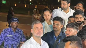 Rahul Gandhi Protests At India Gate With Parents Of Uttarakhand Murder Victim Ankita Bhandari