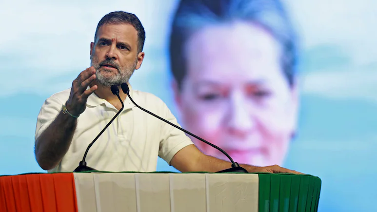 Rahul Gandhi had a cheeky response -- a suggestion, actually -- after some sections of traders